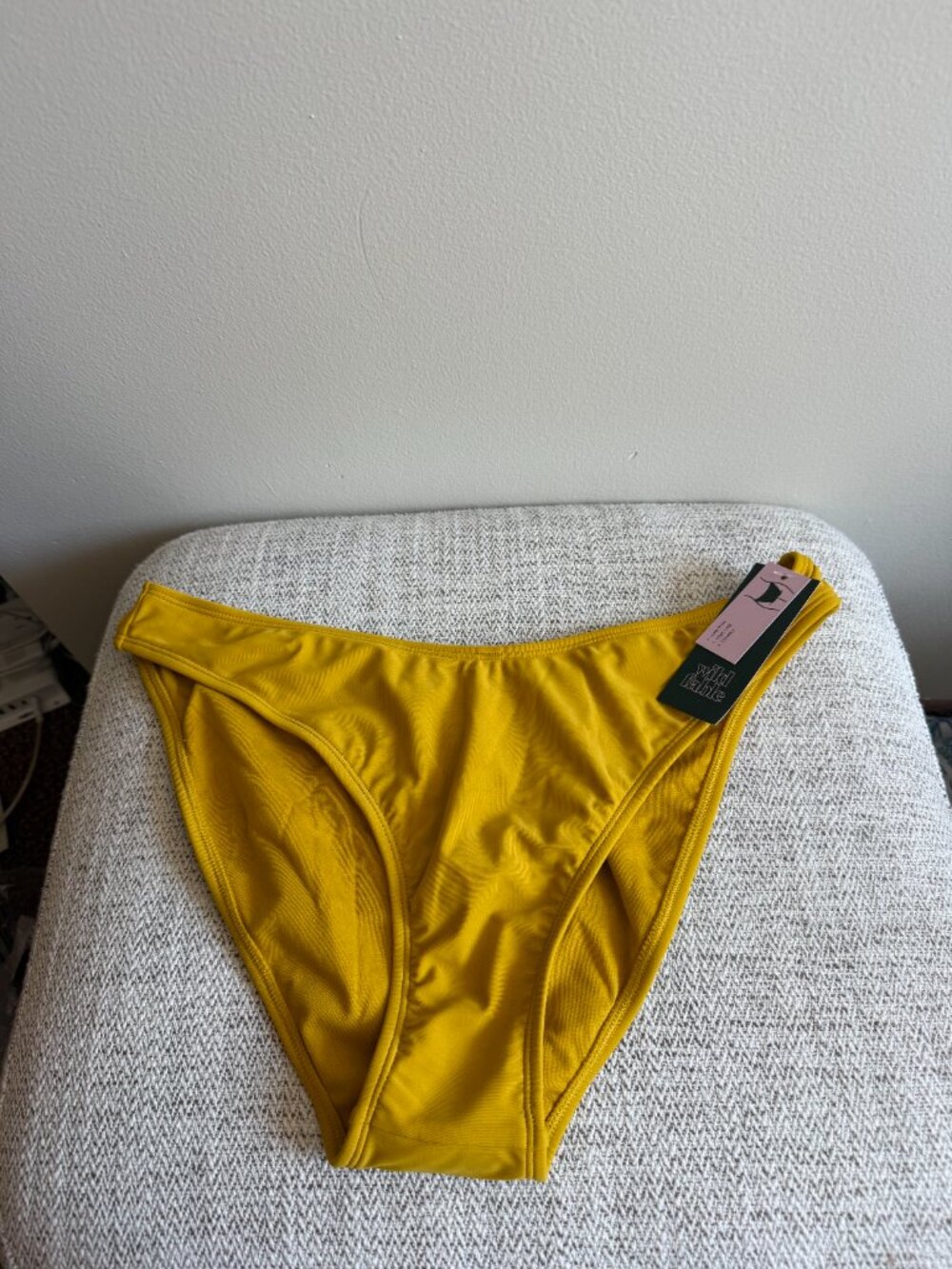 Wild Fable mustard yellow bikini bottom size L